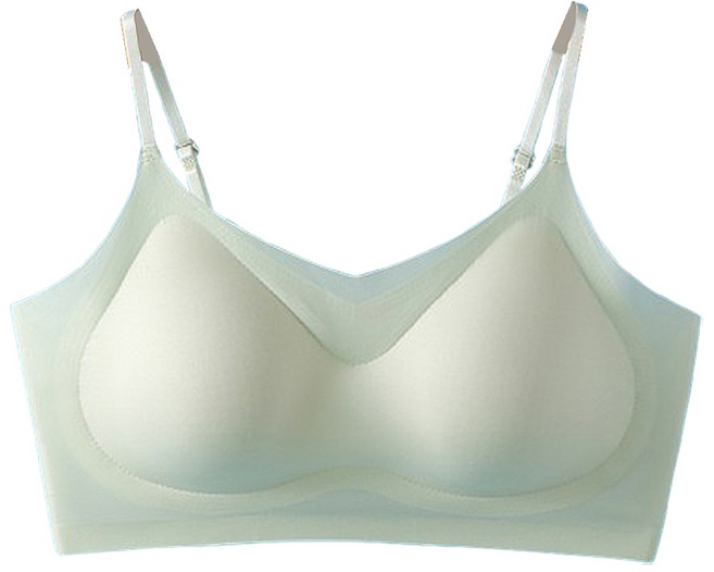 涼感3D果凍無痕內衣-透氣、膠軟支撐、無鋼圈運動內衣