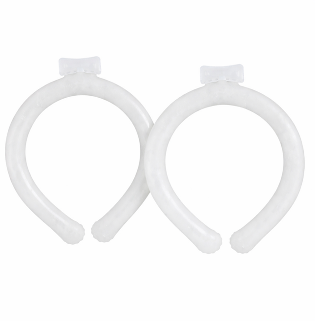 아벡컴퍼니 아이스 쿨링 넥쿨러밴드, 2개, 화이트