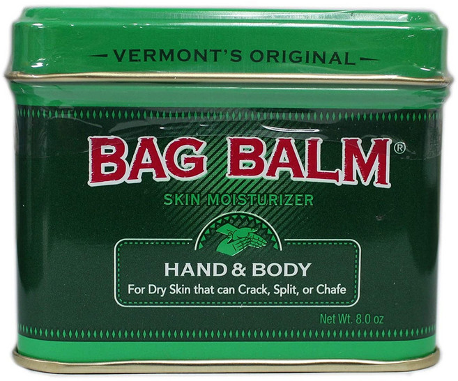 백밤 버몬트 모이스처라이저 8온스 2팩/Bag Balm Vermonts Moisturizer For Dry Chapped Skin 8 Oz Twin Pk, 2개