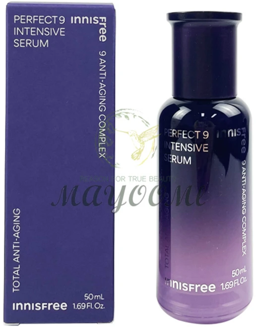 이니 스프리 퍼펙트 9 인텐시브 세럼, 50ml, 1개 - 쿠팡