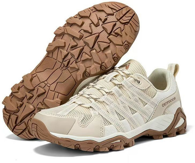 戶外登山鞋 男女同款 輕量透氣低幫爬山徒步休閒鞋