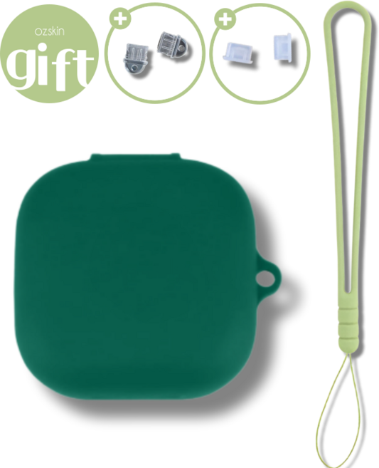ozskin 샥즈 오픈핏 2 실리콘 케이스 T920, 그린, 1개