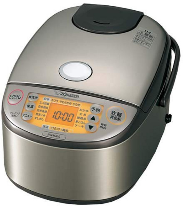 코끼리 표지 IH 밥솥(1개 밥) 스테인리스 ZOJIRUSHI 극히 밥 NW-HA18-XA, 1개, 상세페이지 참조