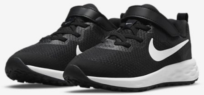 [국내매장상품] 나이키 아동화 레볼루션 6 블랙