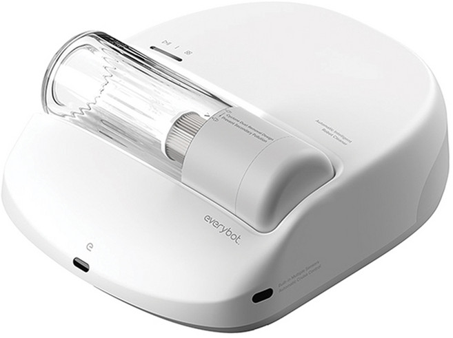 에브리봇 침구 로봇청소기 X1 침대 이불 집먼지 진드기 살균 매트리스 쇼파 카페트 카펫 침구청소기, 화이트