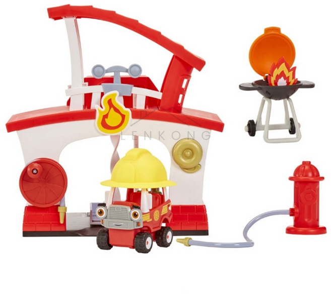 사렌콩 소방관 놀이 남아생일선물 수집용피규어 모형차
