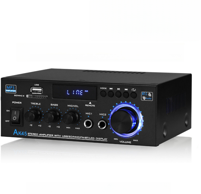Nobsound AK45 立體聲擴大機 支援藍牙 USB SD卡 FM收音