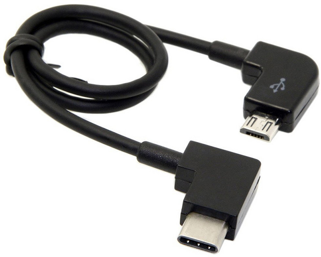 DJI 매빅3 매빅4 전용 C to 안드로이드 드론 조종기 데이터 통신 케이블 Mavic 3 Mavic 4, 1개, (매빅3) 케이블(안드로이드)