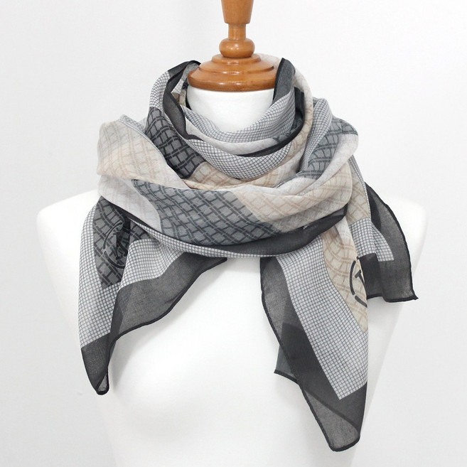 여성스카프 사선 봄 가을 예쁜 여자 롱스카프 머플러