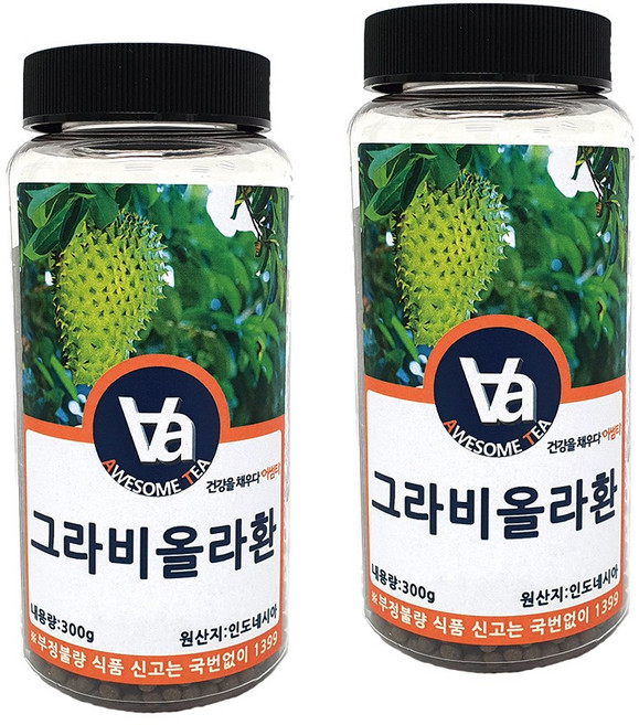 인도네시아 그라비올라환, 300g, 2개