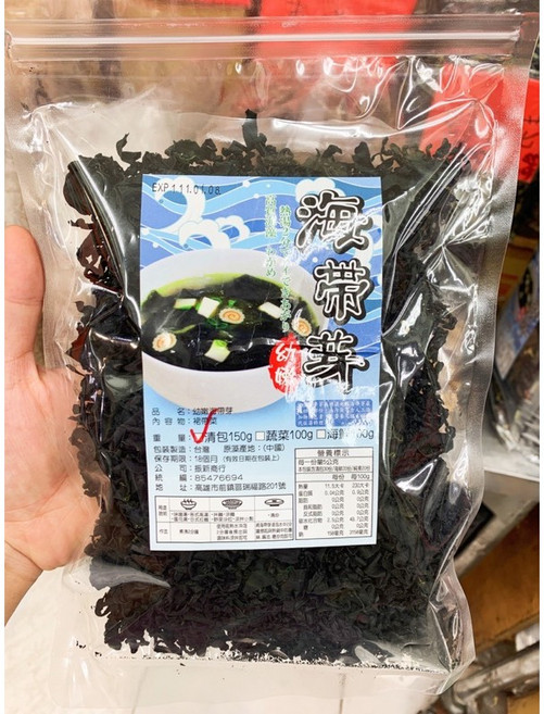 頂級海帶芽 150克, 1個, 原味海帶芽150克
