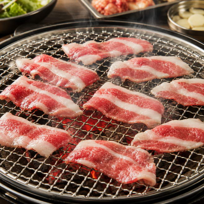 [해피풍차]초가성비 100% 우삼겹 대패구이 200g (호주산/미국산 육즙가득 냉동) 5팩, 9개