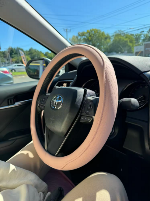 아르메스 프리미엄 고급 핸들커버 그립감 통기성, 핑크