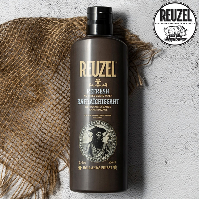 리우젤 리프레시 노린스 비어드 워시 200ml, 1개