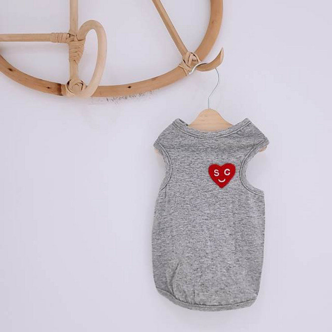 제이 하트 민소매, 그레이, 1개