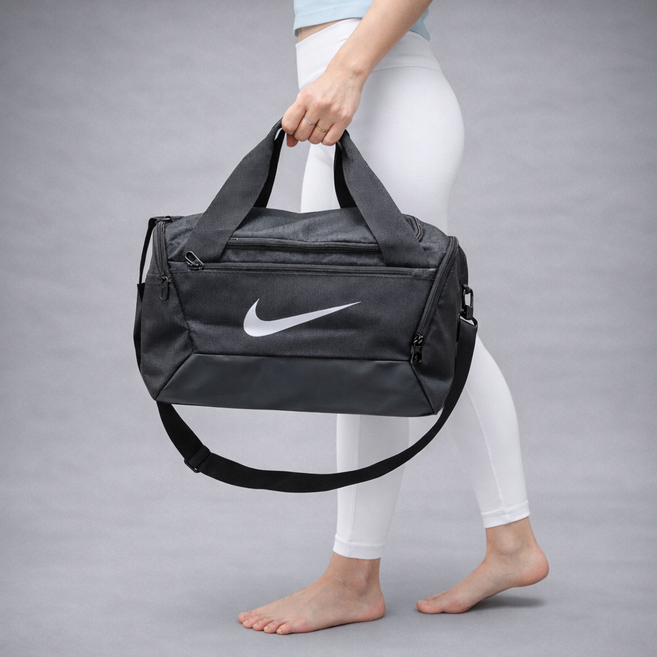 나이키 Nike 브라질리아 미니 더플백, 1개, 블랙