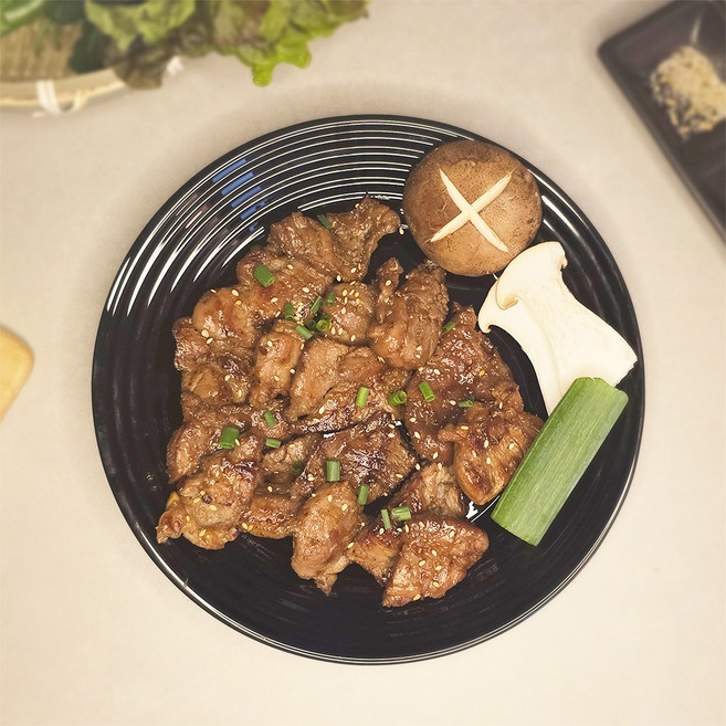 나래포크 칼집 목살양념구이 단짠 600G 캠핑고기 돼지불고기 간장불고기, 1개