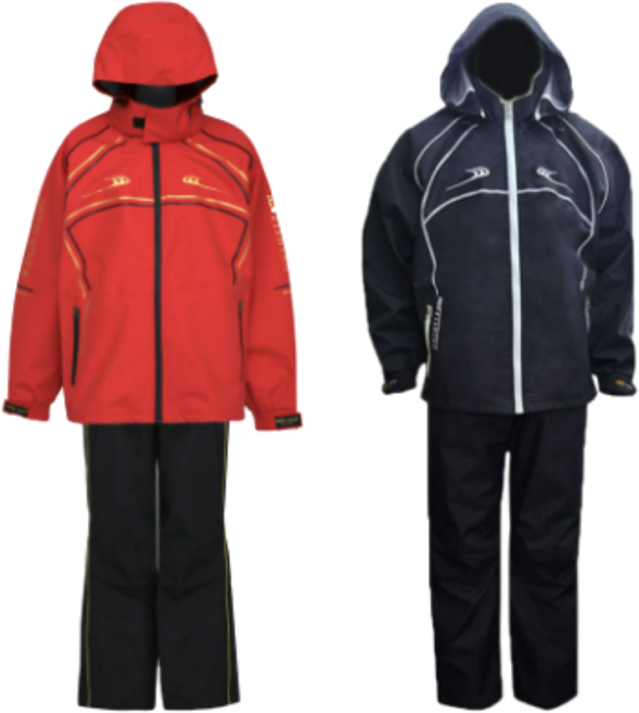 네오피싱 국산 사계절 고어텍스 낚시자켓 낚시바지 낚시복세트, 레드, XL