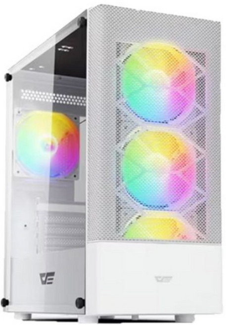 서민컴퓨터 조립컴퓨터 조립PC 게이밍PC 게임용 컴퓨터 본체 롤 오버워치 피파 배그 배틀그라운드 펠월드 디아블로 데스크탑 고사양PC, 화이트, 16GB, 1TB, Free DOS, CG20