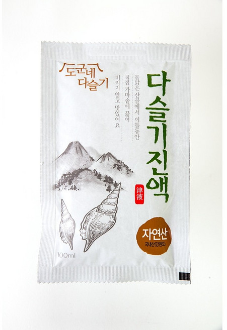 도군네 다슬기즙 진액 액기스, 35개, 100ml