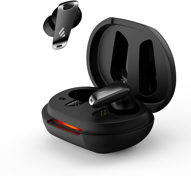에디파이어 TWS 무선 블루투스 이어폰 하이브리드 ANC 고해상도 인증 Neobuds Pro, 블랙