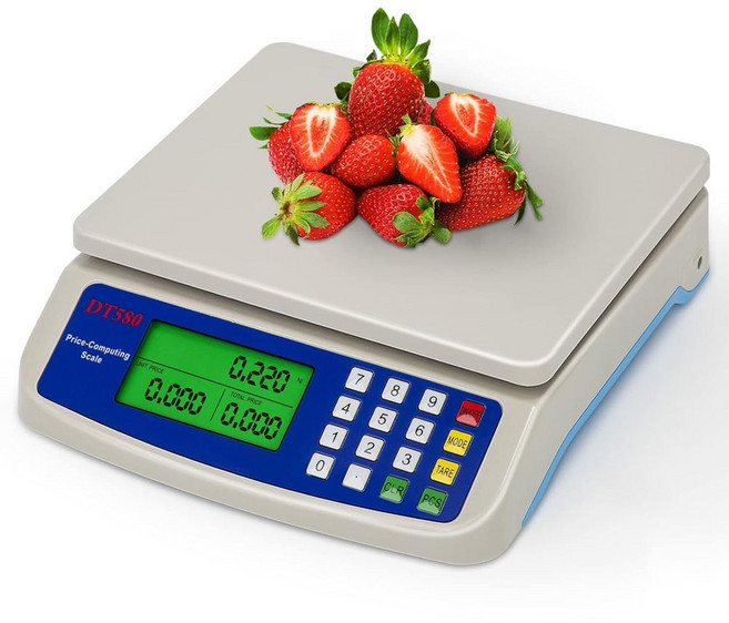 30kg/1g 고정밀 전자 주방 저울 최대 30kg 디지털 다용도 LCD 디스플레이 가정용 전자 저울 배터리 휴대용 가정용 디지털 전자 저울, 1개, DT580