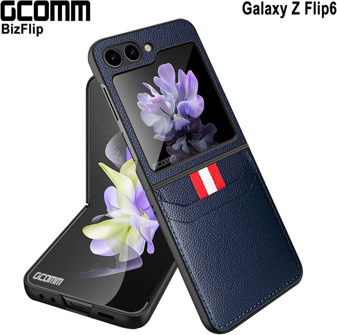 GCOMM 三星 Z Flip6 雙卡皮套 BizFlip