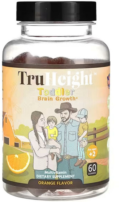 트루하이트 토들러 브레인 오렌지 60정 젤리, 1개