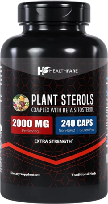Plant Sterols Beta Sitosterol 2000mg 240개 베타시스테롤, 1개, 240정 - 쿠팡