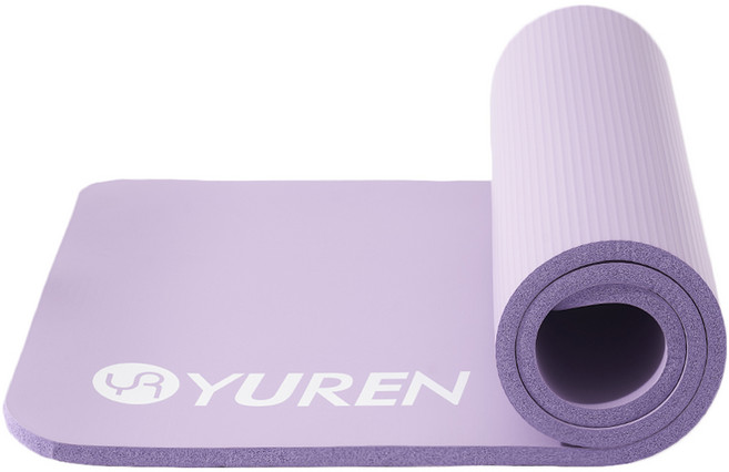 유렌 NBR 두꺼운 요가매트 20mm 푹신한 운동매트, 퍼플, 1개