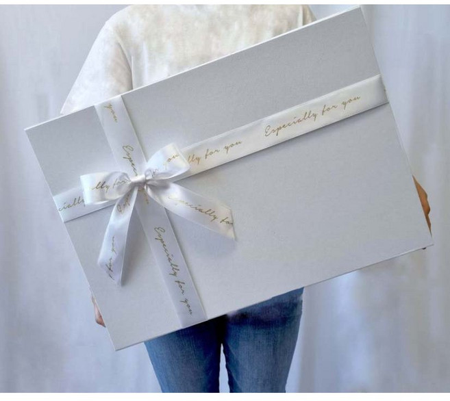 대형 선물 박스/예단함 자석 싸바리 기프트 상자 큰 포장 용품 단상자 기프트니크, 박스+리본+쇼핑백