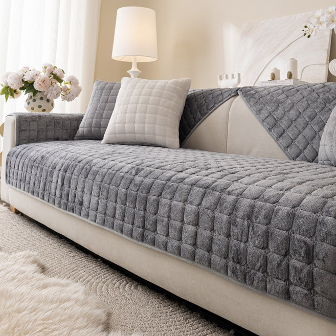 먼지없고 산뜻하고 촉감좋은 논슬립 쇼파패드 2 3 4인용