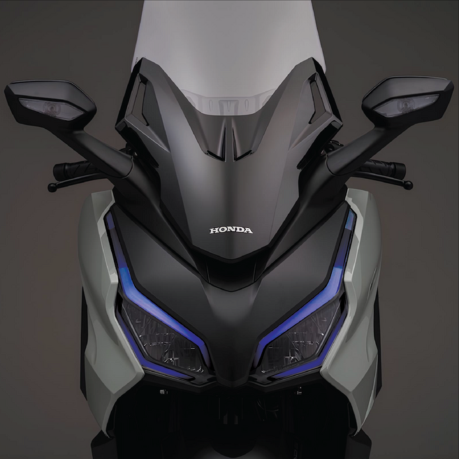 포르자350 그라데이션 라이트필름 (2023-2025) 혼다포르자350튜닝, 1세트, 미드나잇퍼플