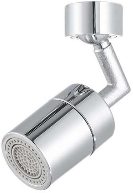 구리구모워터탭 720도회전 수도꼭지 아기비데 토수구 수전탭 세면대, 1개