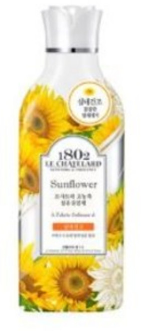 르샤트라1802 실내건조 고농축 섬유유연제 선플라워 향 본품, 1L, 1개