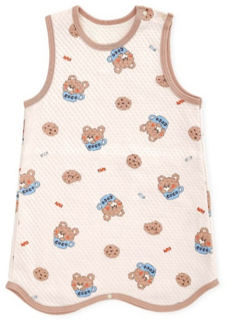 Olomimi 兒童防踢被 毛帽熊