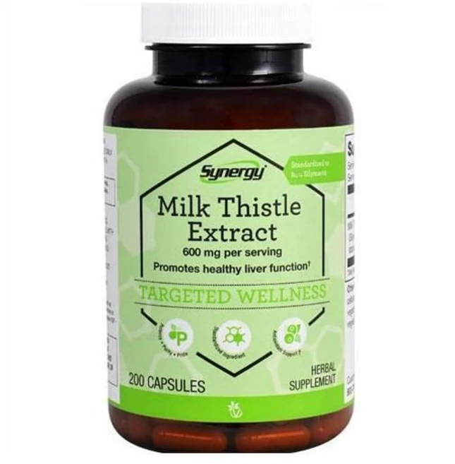 Vitacost MilkThistle Extract 비타코스트 밀크씨슬 600mg 200정, 1개 - 쿠팡