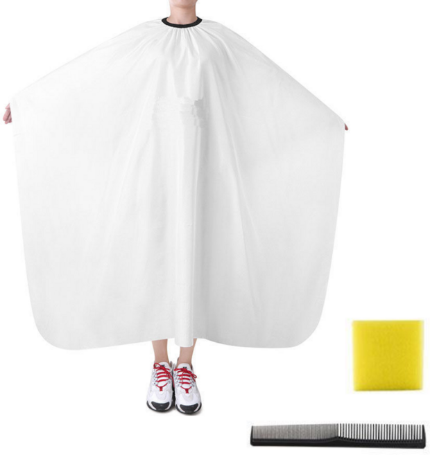 에키 커트보 헤어드라이보 미용실 커버, 1개, 화이트