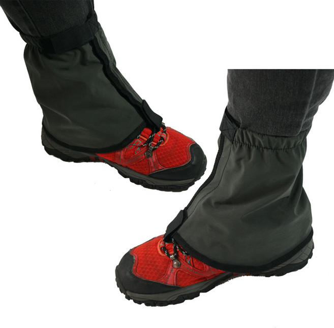 등산 작업용 방수 숏 스패츠 발목토시 각반 차콜그레이