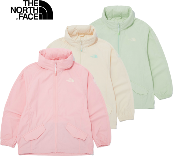 [매장정품] 노스페이스 키즈 바람막이 점퍼 남아 여아 주니어 등원 등교 소풍 여행 나들이 잠바