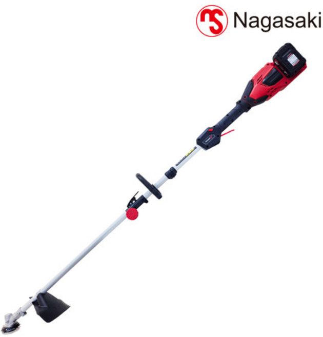 나가사키 40V충전 예초기 NS-BMT-04 충전식 전동 제초기 벌초 잔디깍기 마끼다 무선, 본체＋4ah 배터리2개＋충전기1개 세트