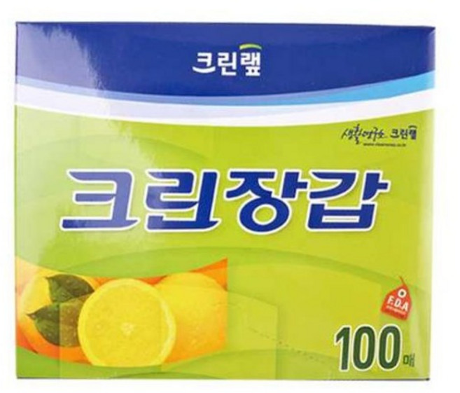 크린랩 크린장갑 100매 x 30개입 일회용 위생장갑