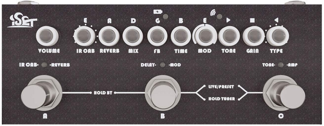 ISET 기타 이펙터 아날로그 기타 페달 (Multi Effects), 1개