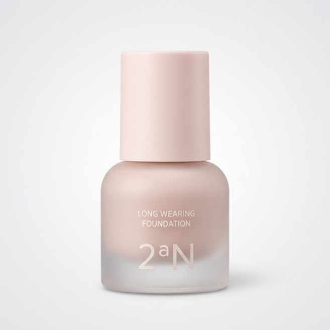 투에이엔 롱 웨어링 파운데이션 미니, 20 복숭아, 1개