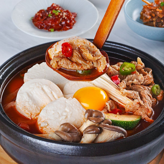 차돌 듬뿍 얼큰하고 고소한 순두부찌개 밀키트, 1개, 850g
