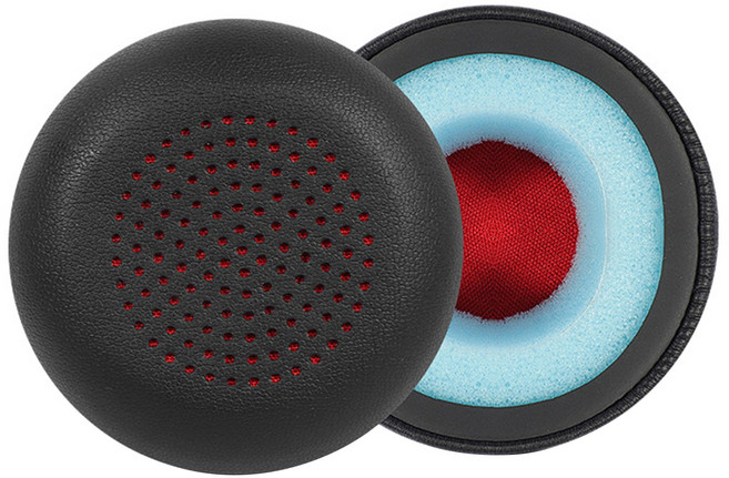 초점 UC B825 헤드폰 라운드 컵을위한 Plantronics Voyager를위한 완벽한 이어 패드, 한개옵션0