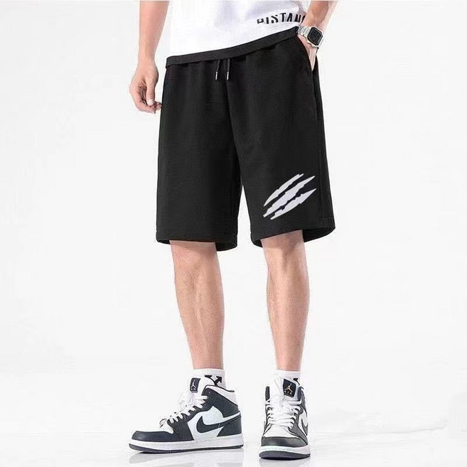 男生運動休閒工作短褲 - 冰絲速乾涼感大尺碼