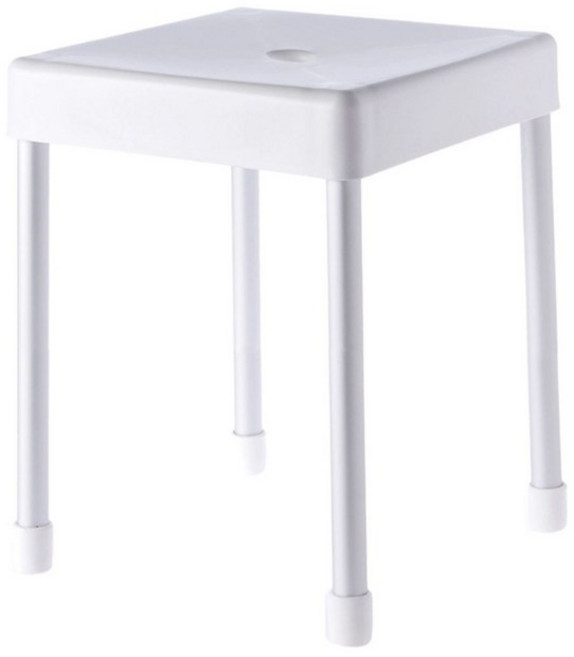 높은 목욕의자 욕실 합금 스툴 휴바스 디딤 노인, 40cm, 1개