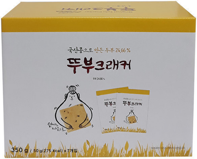 코스트코 뚜부 크래커 입 두부과자, 50g, 7개