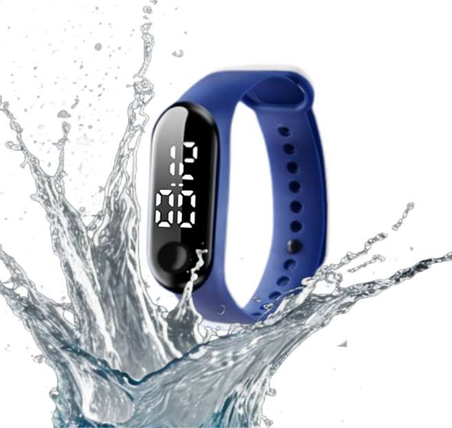 재재팩토리 led 방수 손목시계 밴드형 디지털 스포츠시계